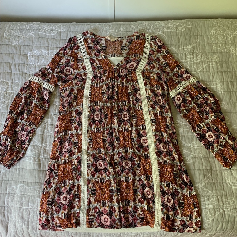 Flower Bohemian Dress